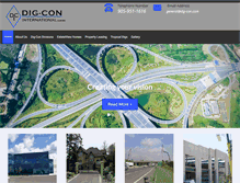 Tablet Screenshot of dig-con.com